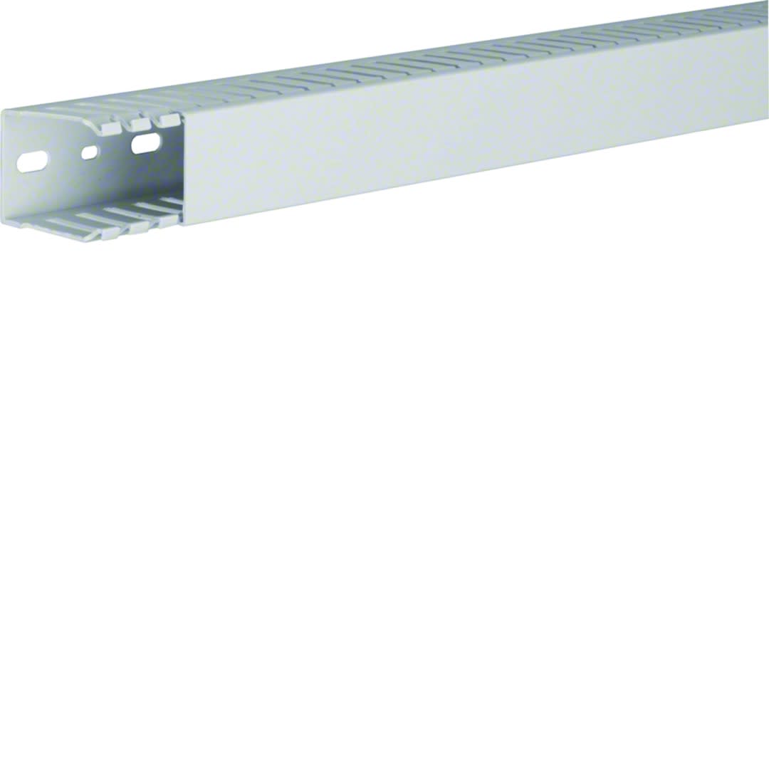 Hager - Goulotte de câblage sans halogène en PPO beha-set h49mm x p37mm noryl gris clair