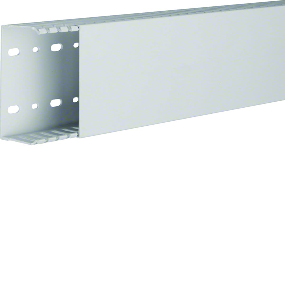 Hager - Goulotte de câblage sans halogène en PPO beha-set h49mm x p99mm noryl gris clair