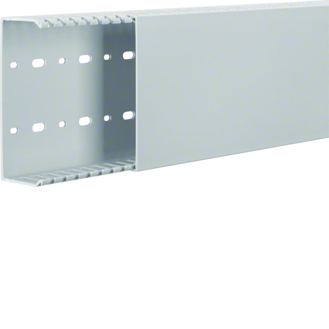 Hager - Goulotte de câblage sans halogène en PPO beha-set h49mmxp124mm noryl gris clair