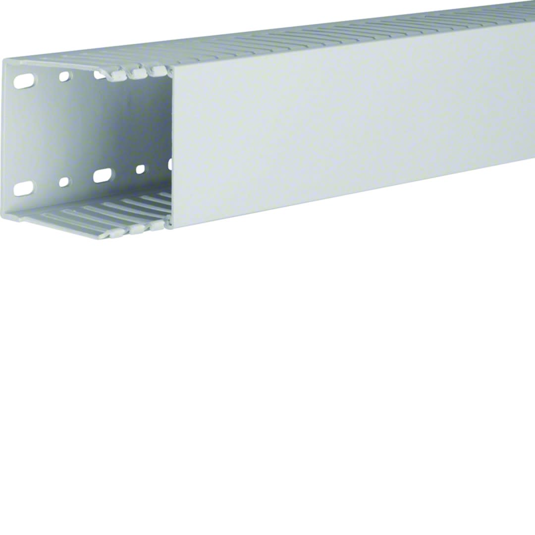 Hager - Goulotte de câblage sans halogène en PPO beha-set h73mm x p74mm noryl gris clair