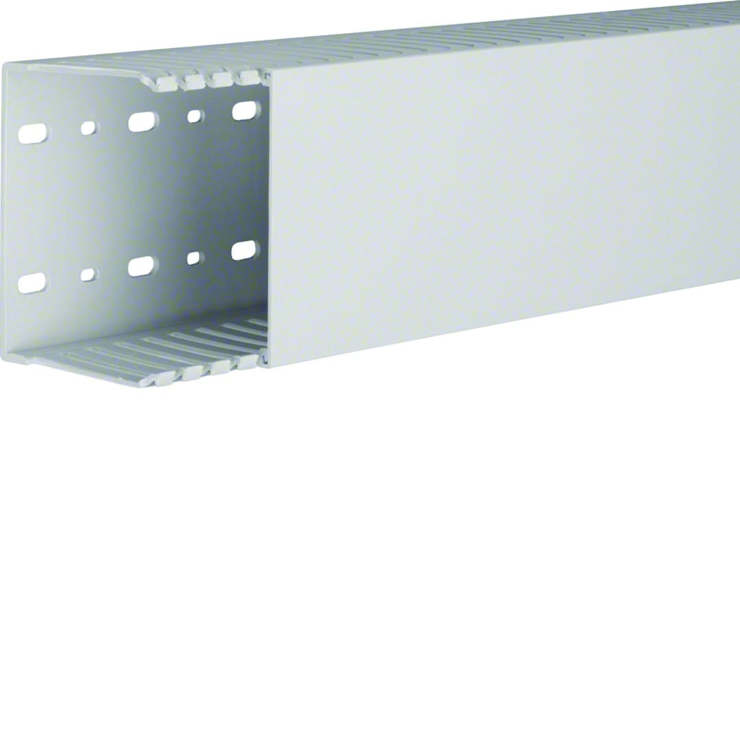 Hager - Goulotte de câblage sans halogène en PPO beha-set h73mm x p99mm noryl gris clair