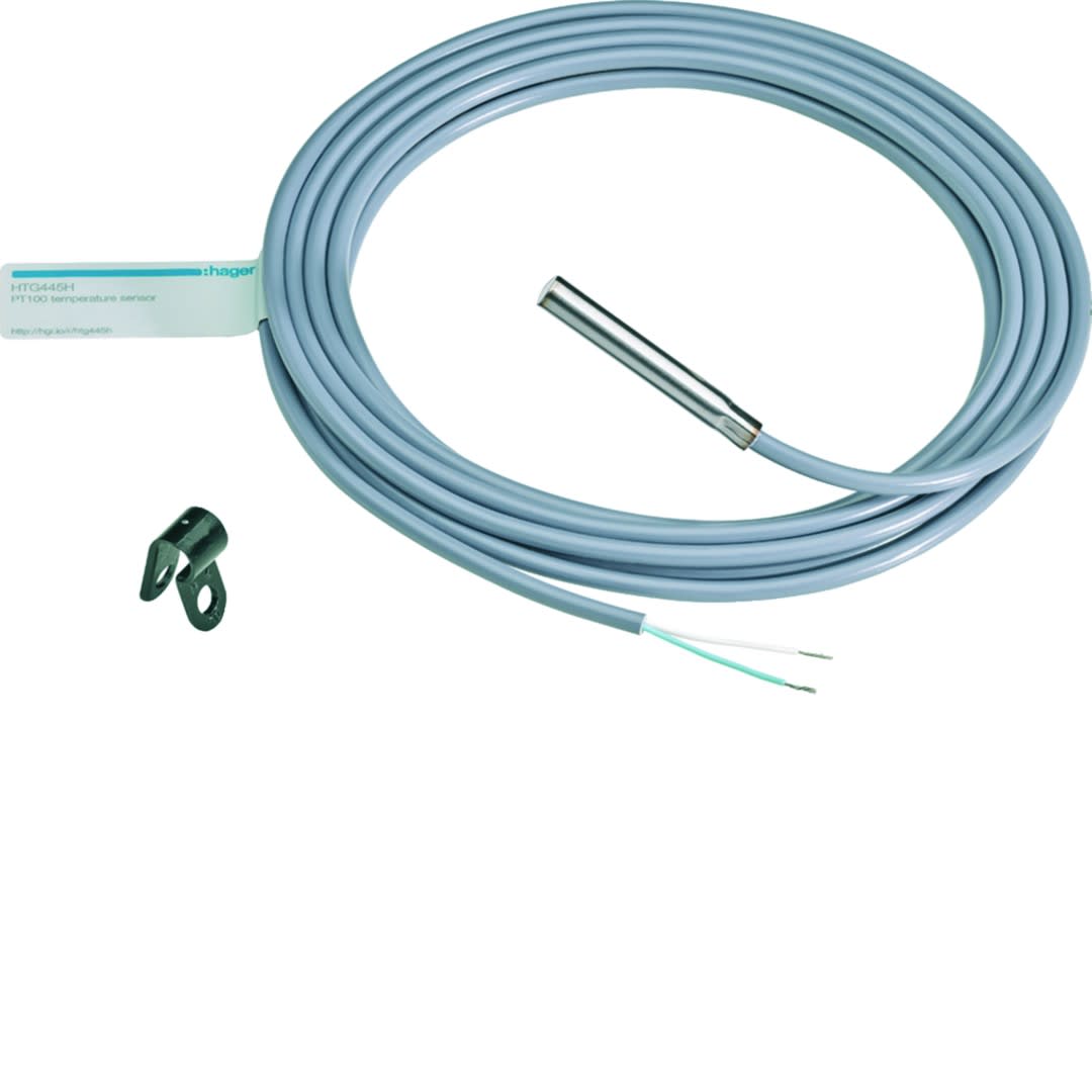 Hager - Sonde de température PT100 pour gestionnaire énergétique HTG411H et HTG411L