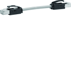 Hager - Câble Modbus 20 cm RJ45-RJ45 entre appareils Modbus.