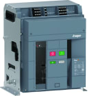 Hager - Disjoncteur Ouvert HW2 66kA 1600A 3P Fixe pour TU sentinel Energy