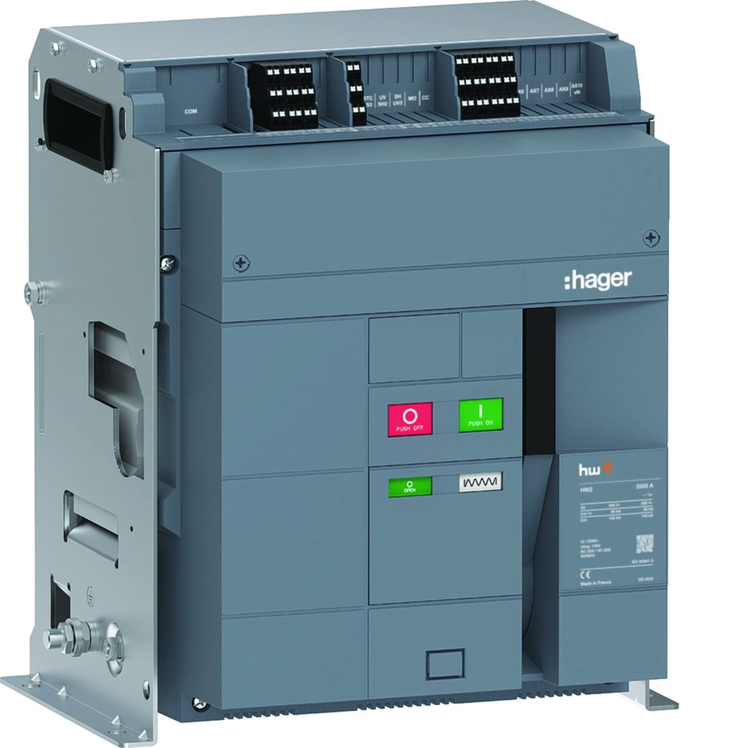 Hager - Interrupteur Ouvert HW2 2500A 3P Fixe