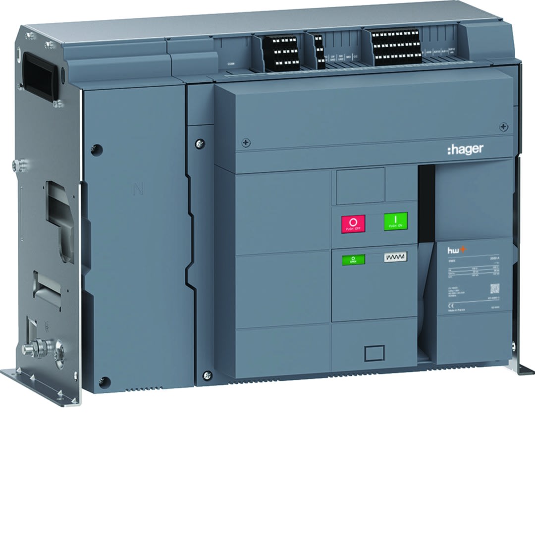 Hager - Interrupteur Ouvert HW4 2500A 4P Fixe