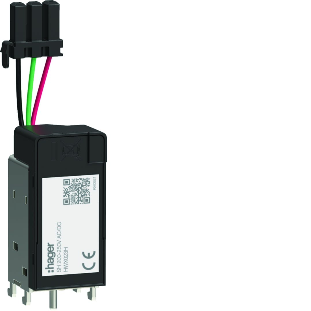 Hager - Bobine à émission 200-250V AC/DC (SH) (pièce détachée)