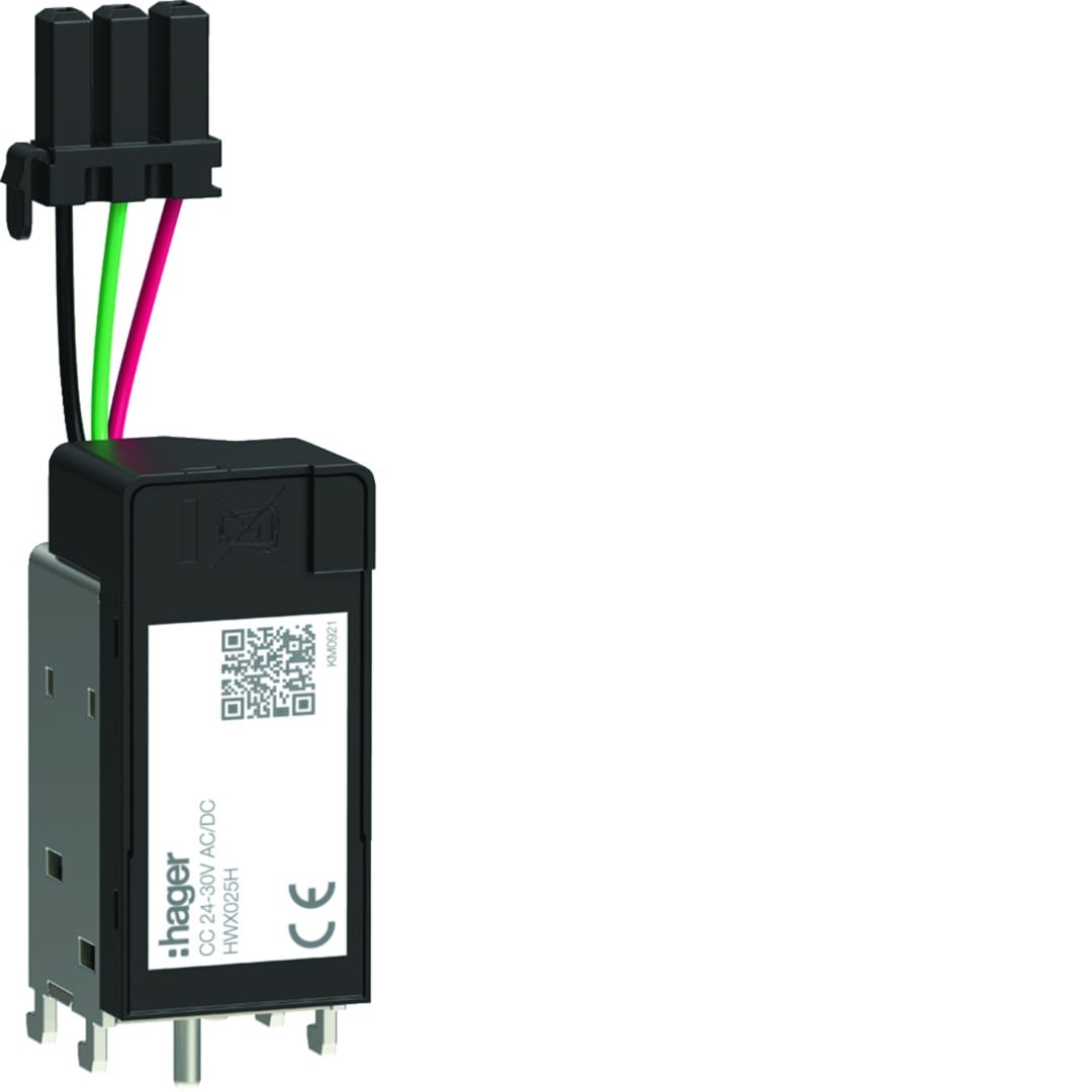 Hager - Bobine à fermeture 24-30V AC/DC (CC)