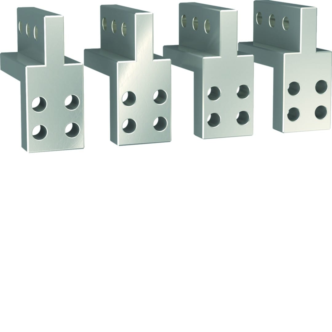 Hager - Adaptateurs de Connexion Verticale 4 Pôles HW1 (VCA)