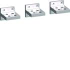 Hager - Prises Arrières - haut/bas - 1000-2500A - HW4 3P (RC) (pièce détachée)