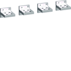 Hager - Prises Arrières - haut/bas - 1000-2500A - HW4 4P (RC) (pièce détachée)