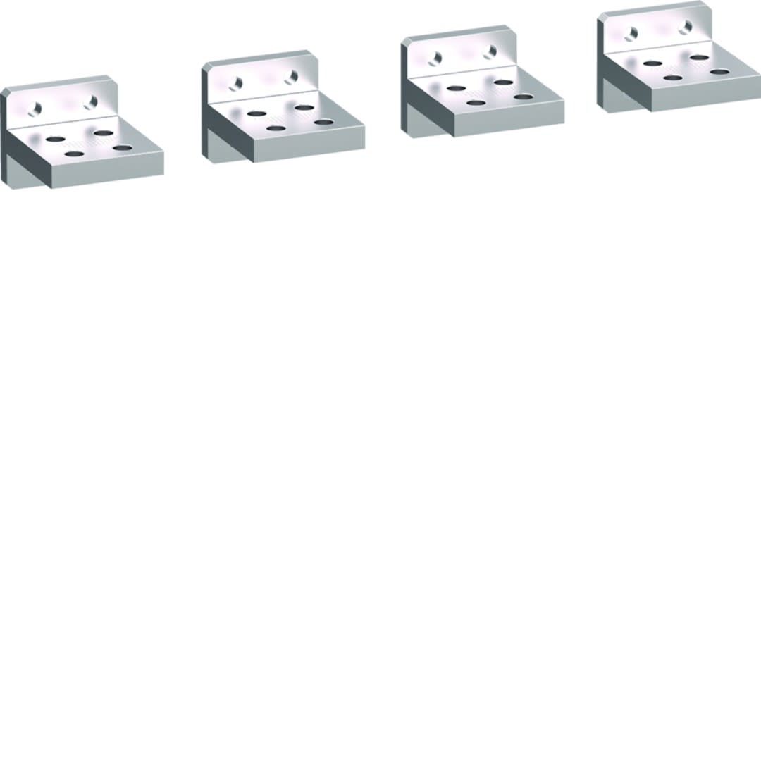 Hager - Prises Arrière - haut/bas - 66/100kA - HW2 4P (RC)