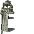 Hager - Platine pour interverr.méca. HW1 Fixe Couplage (type 3C) - 1 platine/ACB (MI)