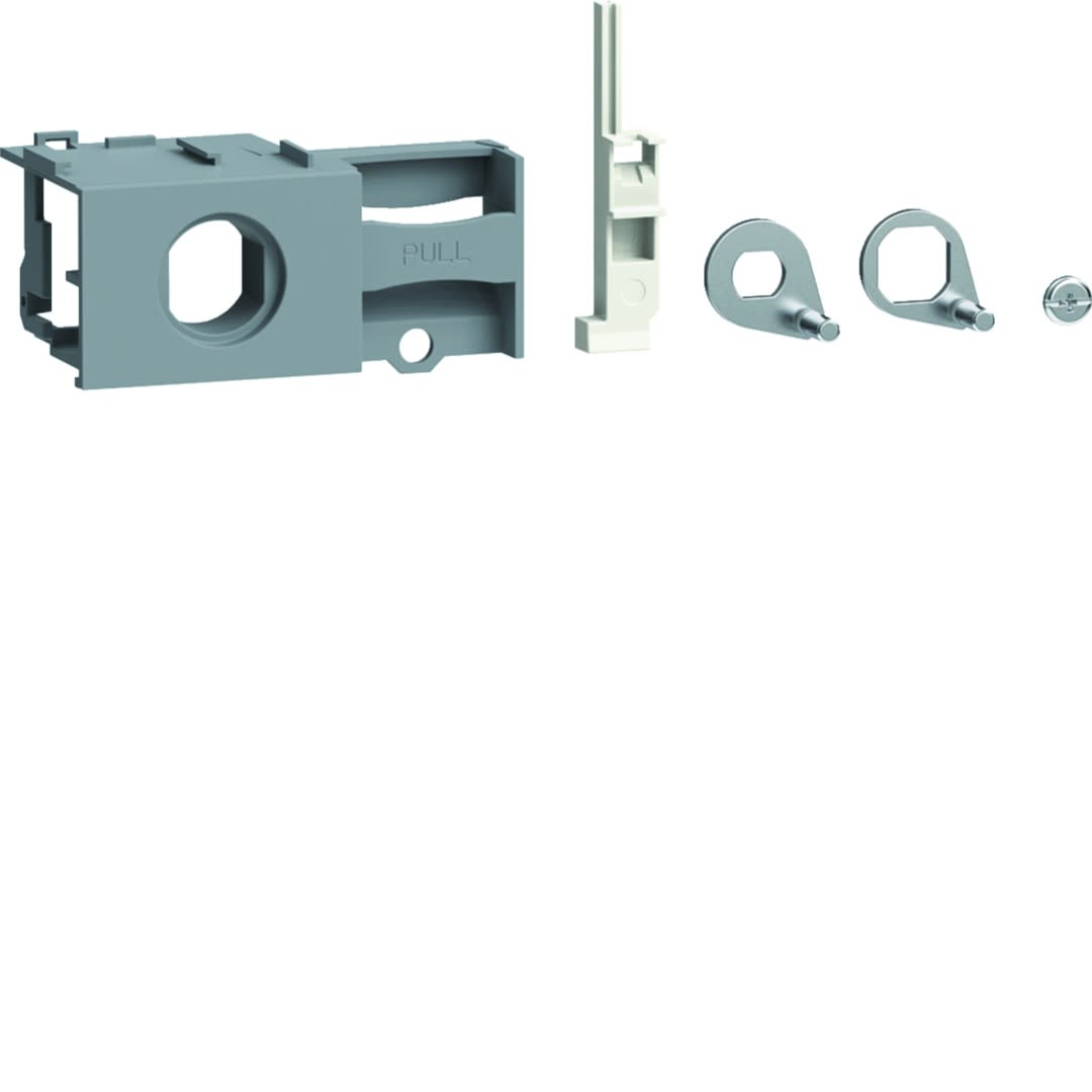 Hager - Adaptateur verrouillage en OFF par clé HW2/4 - Ronis/Profalux/Kirk (OLK)