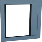 Hager - Cadre de porte pour HW1 Fixe (DF)