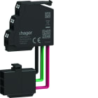 Hager - Connecteur d'auxiliaire type B 6/6 pour ENCT, Sentinel