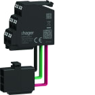 Hager - Connecteur d'auxiliaire type C 2*6/3 pour ZSI, OAC (pièce détachée)