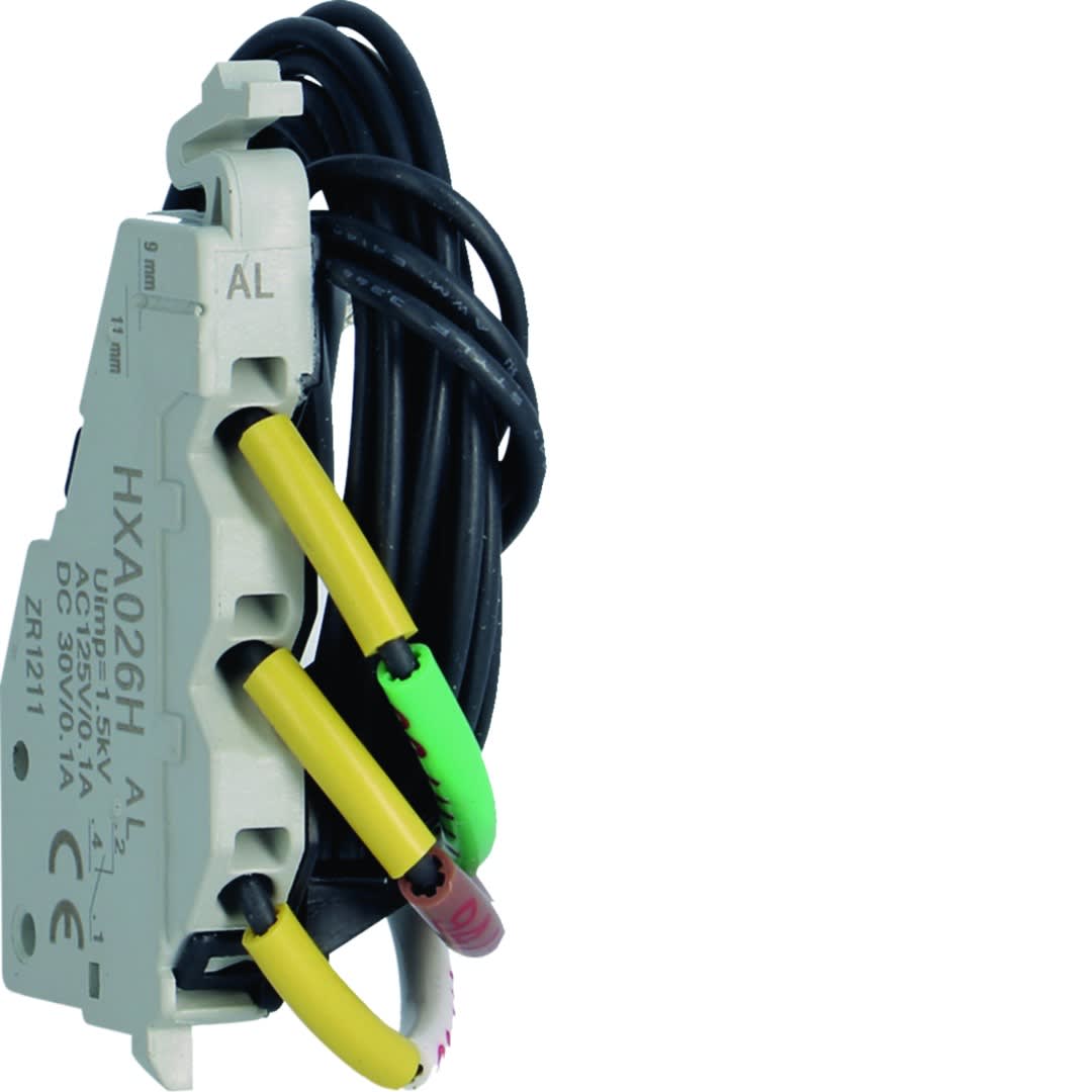 Hager - Contact signal défaut bas niveau h3 h3+ 125 - 125VAC pour x/P160-P250-P630