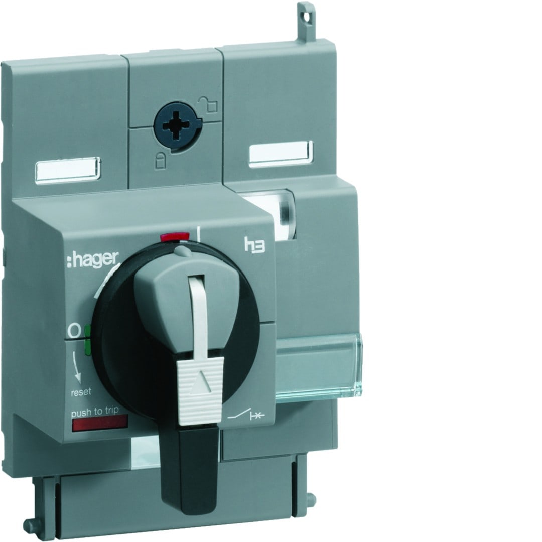 Hager - Commande rotative directe x160