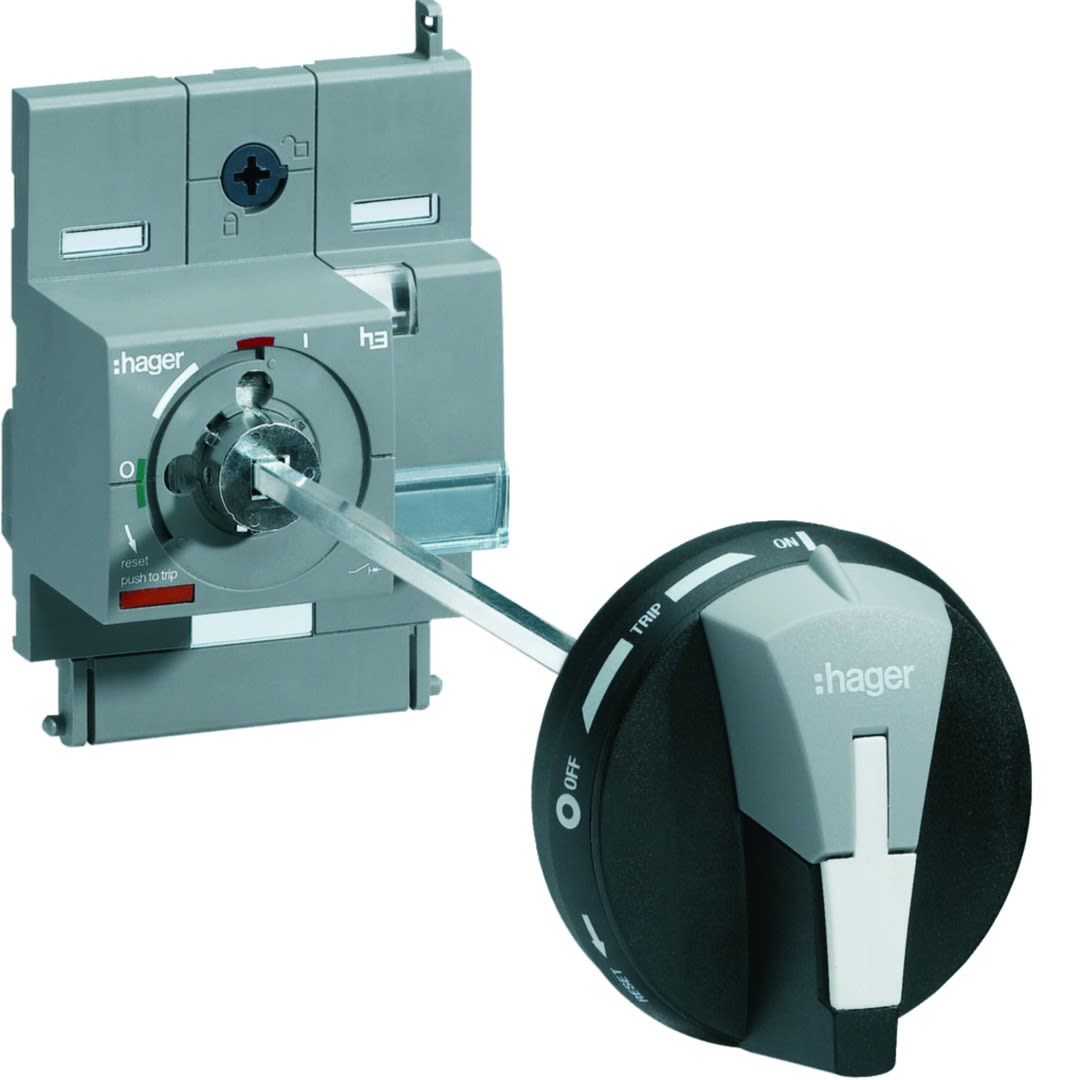Hager - Commande rotative débrochable x160