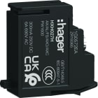 Hager - Contact auxilliare AX/AL/FS pour boitier moulé h3+ PW1600