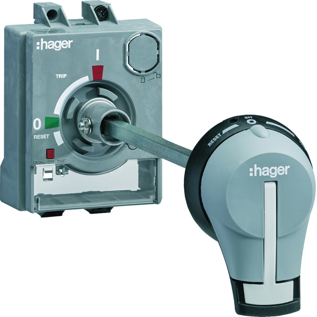 Hager - Commande rotative débrochable P160