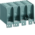 Hager - Cache borne x160 4P long pour cosse et rallonge plage