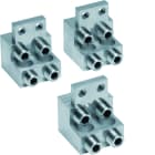 Hager - Cages de raccordement h1000 Al/Cu 3P 4x 95-240mm²