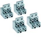Hager - Cages de raccordement h1000 Al/Cu 4P 4x 95-240mm²