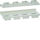 Hager - Cache borne h1000 4P court pour connexion arrière et platine sectionnable