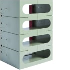 Hager - Cache borne h1000 4P pour versions déconnectables et débrochables