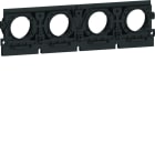 Hager - Adaptateur de connexion arrière 4P pour boitier moulé h3+ PW1600