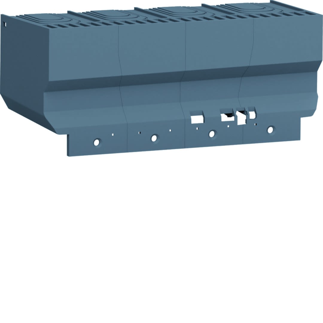 Hager - Capot cache-bornes pour épanouisseur P160 4P h3+