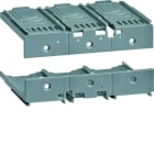 Hager - Capot cache-bornes pour connection arrière + déconnectable P160 3P h3+