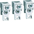 Hager - Cage de raccordement P250 Cu/Al 3P 2x 35-120mm²