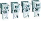 Hager - Cage de raccordement P250 Cu/Al 4P 2x 35-120mm²