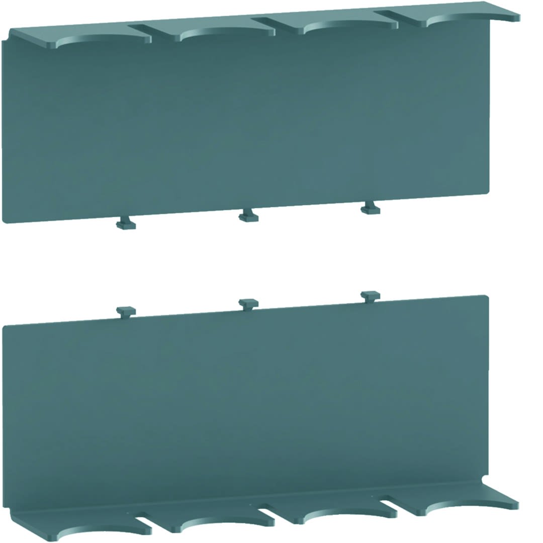 Hager - Isolation arrière pour Capot cache-bornes rallonge de plage P250 4P