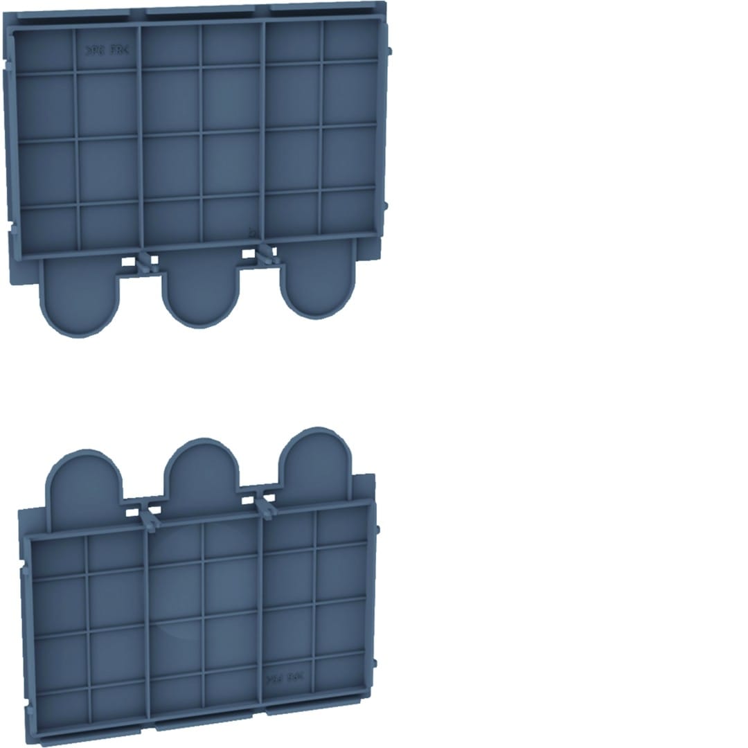 Hager - Plaque isol. droite P630 3P