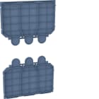 Hager - Plaque isol. épanouie P630 3P