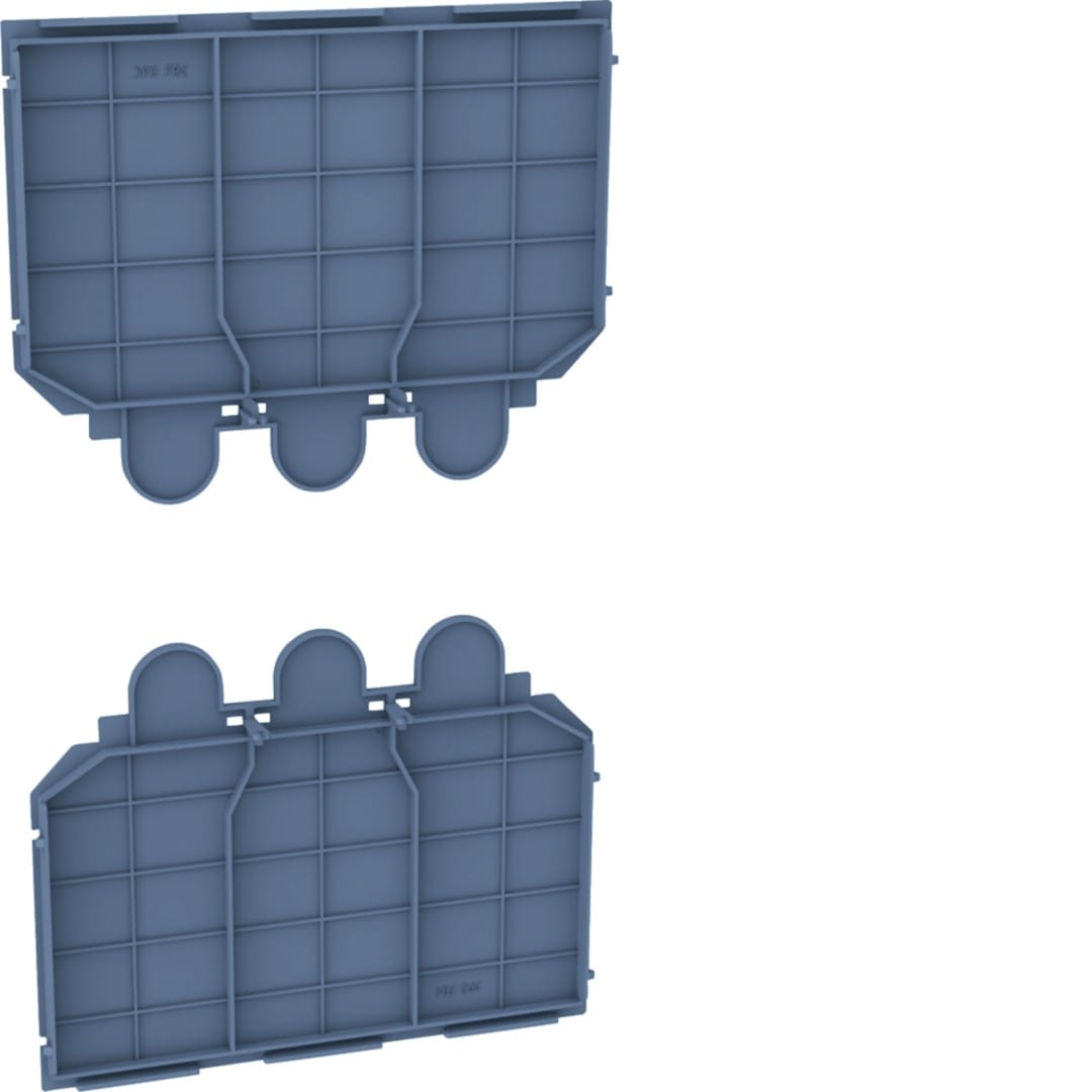 Hager - Plaque isol. épanouie P630 3P