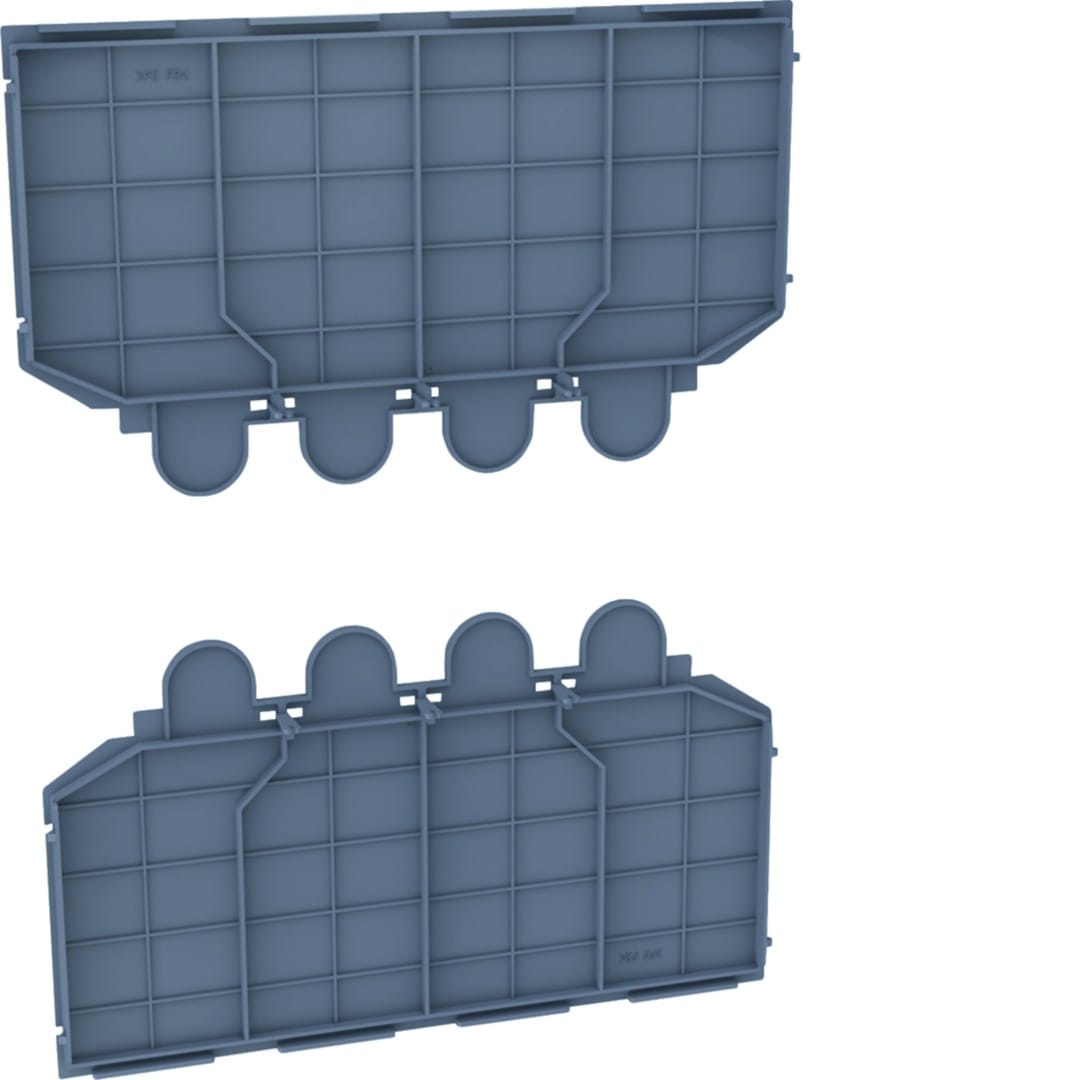 Hager - Plaque isol. épanouie P630 4P