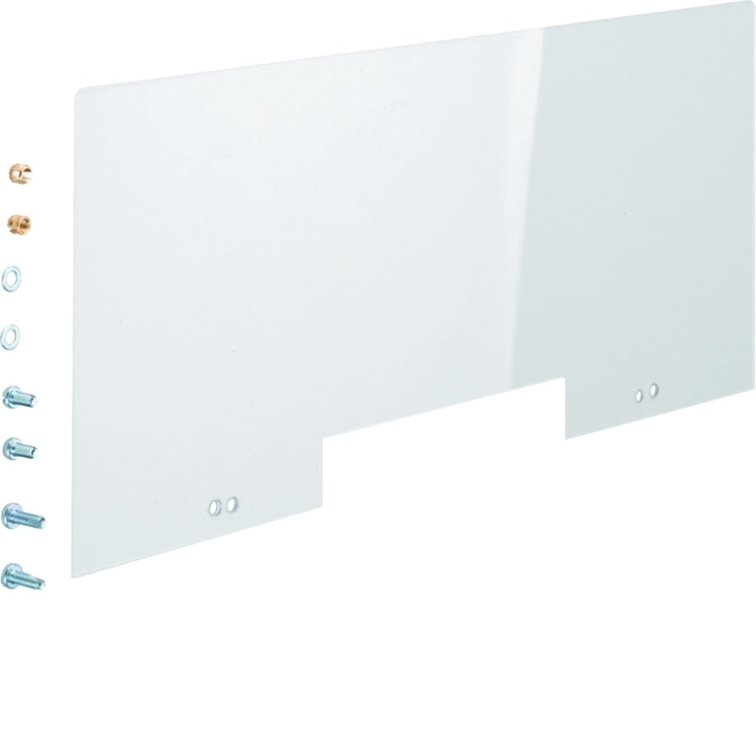 Hager - Ecran de protection des plages amont ou aval pour HA362-HA364 3P