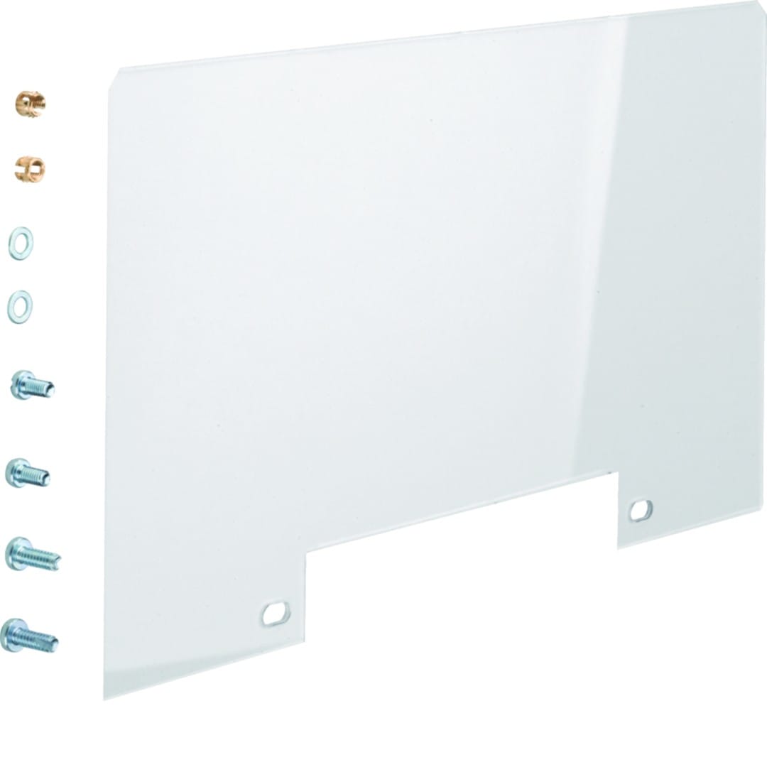 Hager - Ecran de protection des plages amont ou aval pour HA456-HA458 4P