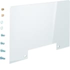 Hager - Ecran de protection des plages amont ou aval pour HA456-HA458 4P