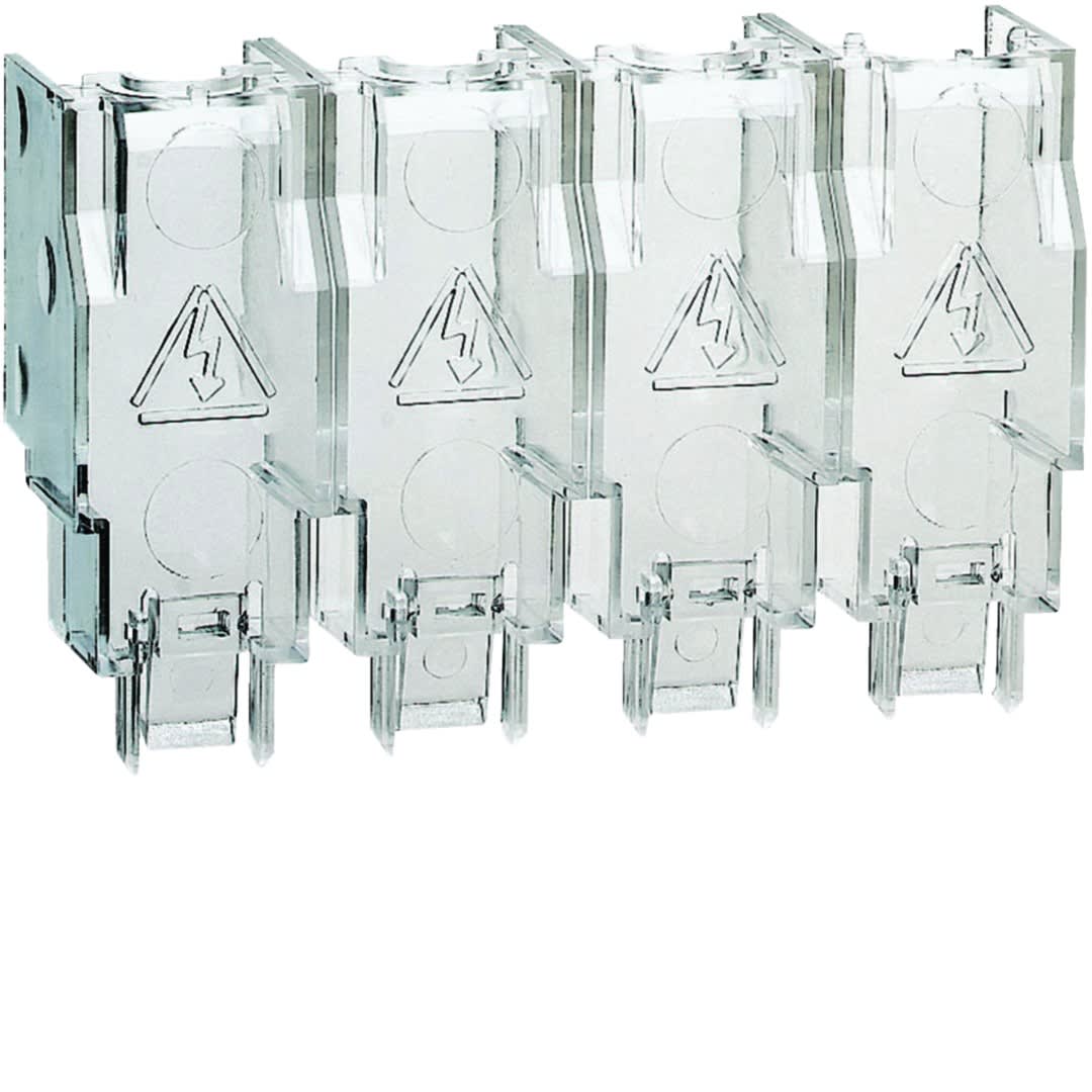 Hager - Capot cache borne 1PX4 pour HA964N
