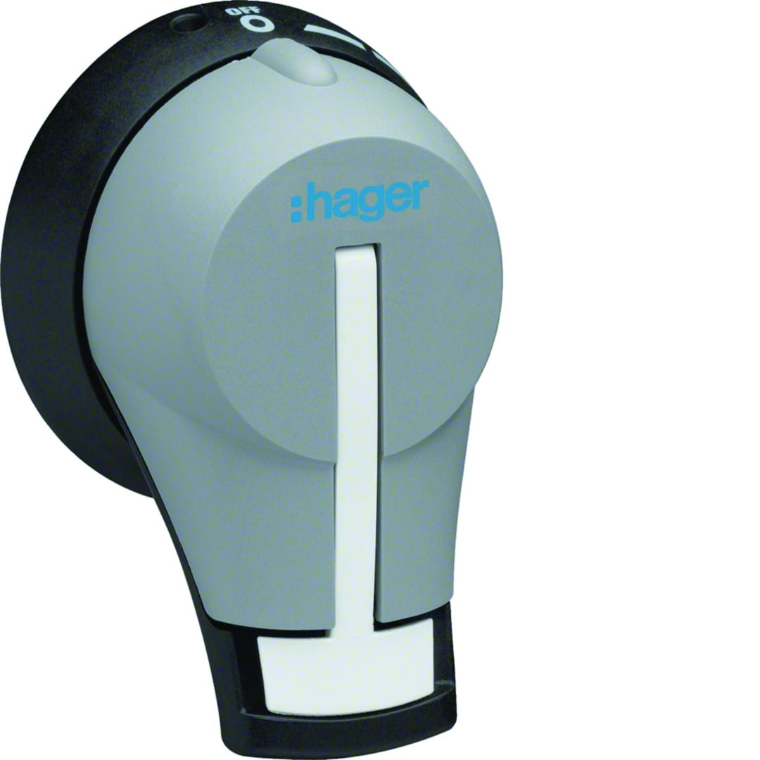 Hager - Commande débrochable sur porte pour interrupteurs 125-630A verrouillable