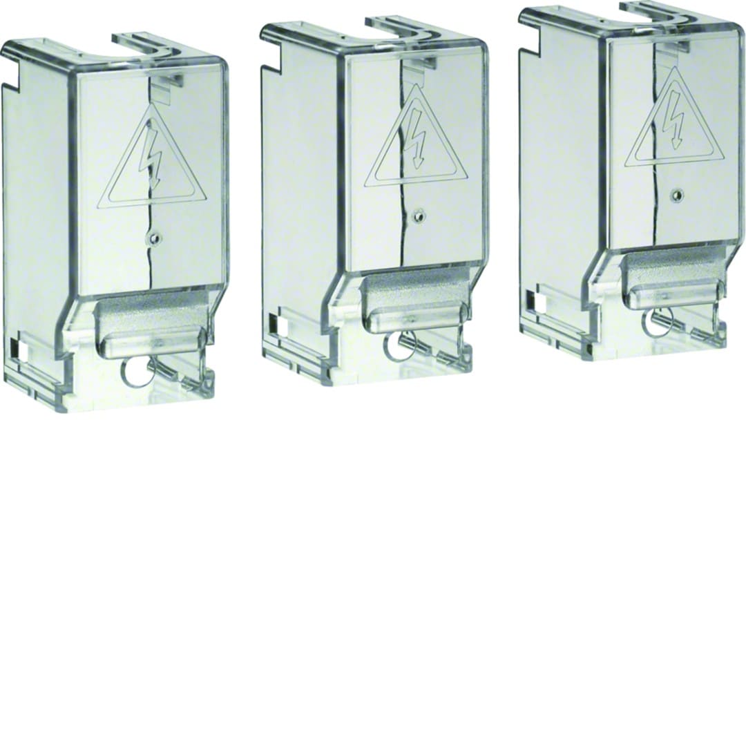 Hager - Capot cache borne 3P inter. 125-200A pour interrupteur HAxxx