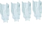 Hager - Capot cache borne 4P interrupteur fusible 100 à 160A HFDxxx