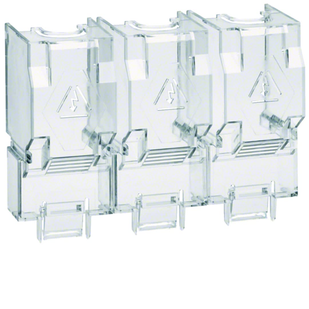 Hager - Capot cache borne 3P interrupteur fusible 630 à 800A HFDxxx