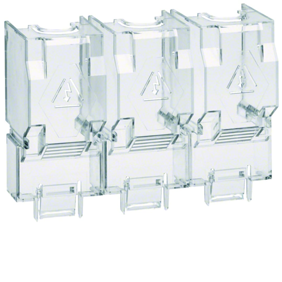 Hager - Capot cache borne 3P interrupteur fusible 630 à 800A HFDxxx